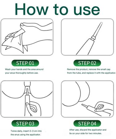 BXQJRJ Hemorrhoid Ointment Herbal hemorrhoid Gel Effectively relieves Anal discomfort Suitable for Men and Women Fast-Acting hemorrhoid Ointment (20g) - Buy Online on GoSupps.com