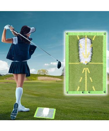 Golf Training Mat for Swing Detection and Path Feedback Improve Your Stroke Posture and Analysis | Indoor/Outdoor Golf Hitting Equipment - Buy Online on GoSupps.com