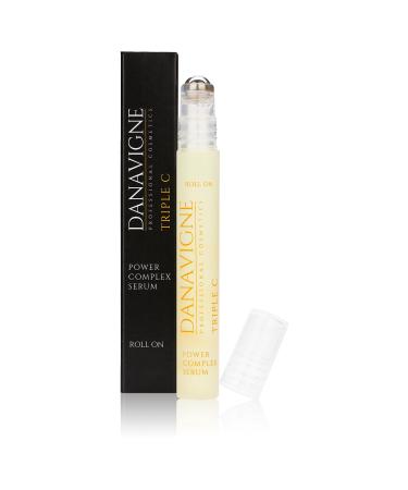 Danavigne Triple Power Vitamin C Serum face and eyes in a practical roll on - anti -aging serum complex with triple vitamin C high Skincare made in Germany for men and women - Buy Online on GoSupps.com