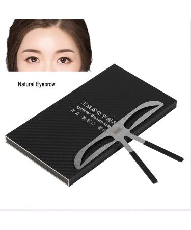 Eyebrow Ruler Makeup Measuring Tool Eyebrow Measurement Tool for Eyebrow Straight Line for Women Ladies Eyebrow (#1) - Buy Online on GoSupps.com