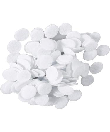 100pcs Round Blackhead Removal Cotton Filters - Optimal Beauty & Skincare Pads (20mm - Buy Online on GoSupps.com