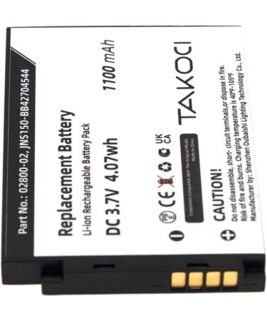 2-Piece 02800-02 Battery Replacement for Summer Infant BabyTouch & Secure Monitors | International Shipping - Buy Online on GoSupps.com
