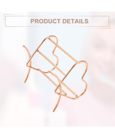 VOCOSTE 3pcs Love Shaped Makeup Sponge Holder | Rose Gold Cosmetic Egg Case & Drying Stand for Beauty Tools - Buy Online on GoSupps.com