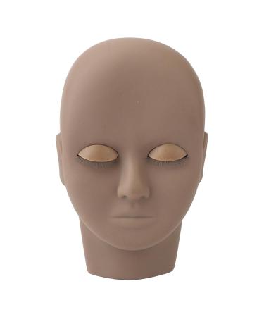 3D Face Eyelash Extension Practice Model | Removable Eyelids Makeup Training Tool - International Shipping - Buy Online on GoSupps.com