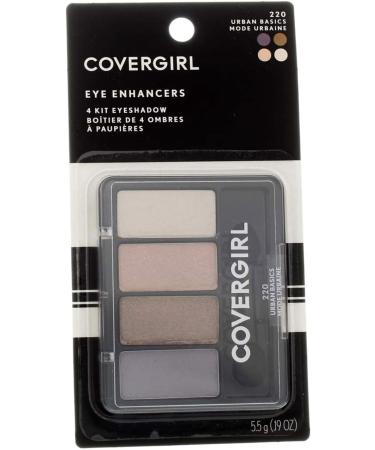 Covergirl Eye Enhancers 220 Urban Basics Quad Shadow - 0.8 oz - Buy Online on GoSupps.com