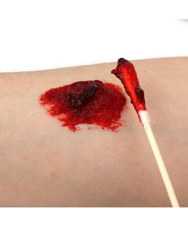 Wismee Fake Blood Gel (1.06oz) | Halloween Makeup Stage SFX Kit with Scab Texture | Coagulated Special Effects Makeup - Buy Online on GoSupps.com