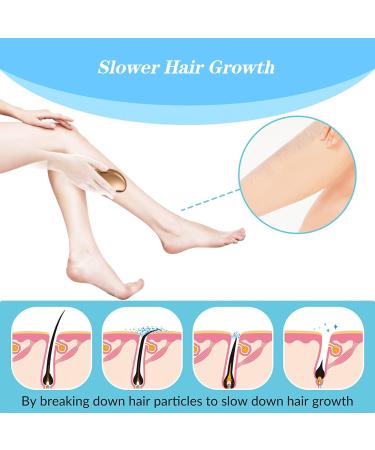 Golden Crystal Hair Eraser: Painless & Portable Hair Remover for Men and Women - Buy Online on GoSupps.com