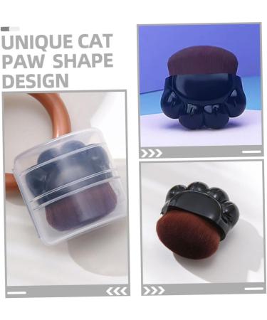 Beavorty Cat Claw Foundation Brush Paw Powder Foundation Makeup Brush Cute Blush Brush Powder Puff Makeup Blending Brush Powder Brush for Loose Powder Foundation Brush Short Plastic - Buy Online on GoSupps.com