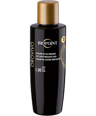  BIOPOINT Biopoint Orovivo - Color Elixir 1 Black - Ammonia-free oil-based hair dye set nourishing and illuminating action gives an intense and brilliant color 142 ml - Buy Online on GoSupps.com