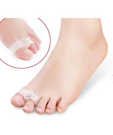 Xwanli 4 Silicone Soft Gel Toe Spreader | Hallux Valgus Therapy & Pain Relief for All Ages - Buy Online on GoSupps.com