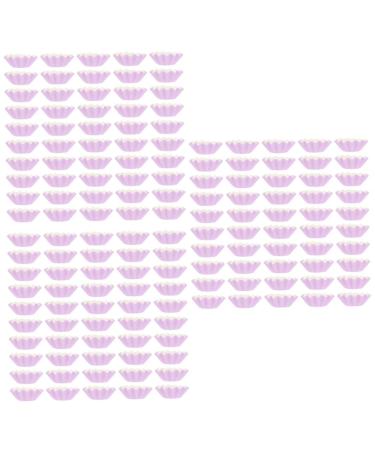 HomsfoU 300 pieces of smoke tray for at home for candle melting holder plate pate butt knob heat in a leakproof resistance and melting device reusable