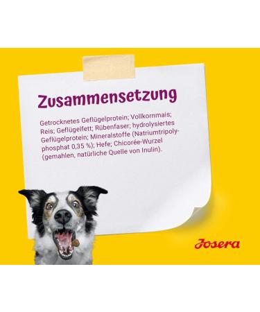 Josera Miniwell Dog Food for Small Breeds | Super Premium 5-Pack (5 x 900g) | Extra Tolerable Poultry Recipe | Adult Dog Nutrition - Buy Online on GoSupps.com