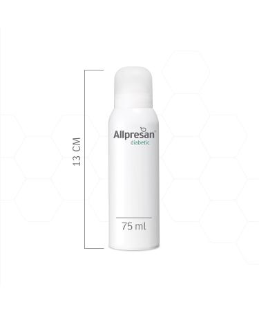 Allpresan Diabetic Myco + Repair Foam Cream - Best Solution for Dry Cracked Foot Skin & Athlete's Foot - International Shipping Available - Buy Online on GoSupps.com
