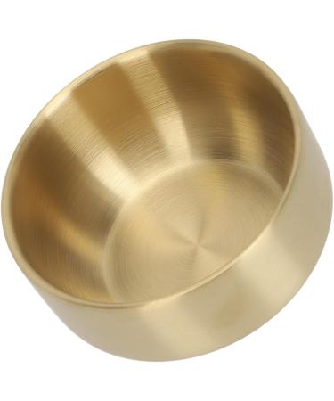 Men's Beard Soap Bowl - Ti Plated Foaming Cream Tool for Home & Salon Facial Cleansing - Buy Online on GoSupps.com