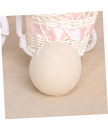 Housoutil Sponges Face Sponge Korean Facial Sponge Deep-Cleaning Sponge Makeup Removal Soonges Facial Sponge Facial Cleaning Sponge Face Wash White Cleansing Noodles