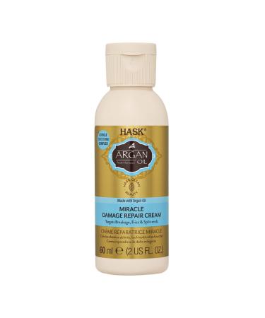 HASK ARGAN OIL Miracle Damage Repair Cream for all hair types color safe gluten free sulfate free paraben free