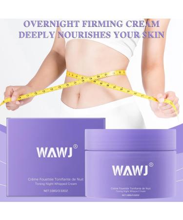 WAWJ Overnight Toning Cream Toning Cream Toning Body Cream for the night helps to tighten and lift the skin 1 piece - Buy Online on GoSupps.com
