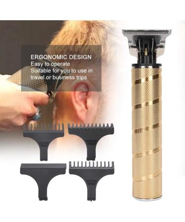 Professional Hair Clipper Cordless Electric T-Blade Trimmer Shaver with Copper Motor Fast Cutting Low Noise Ergonomic Design Suitable for Travel - Buy Online on GoSupps.com