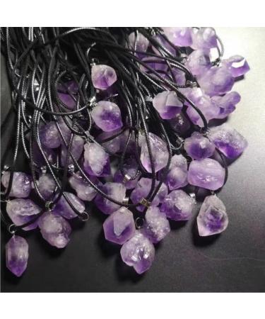 raw Crystals Stones Amethyst Crystal pendent for Home Decoration 1PC - Buy Online on GoSupps.com