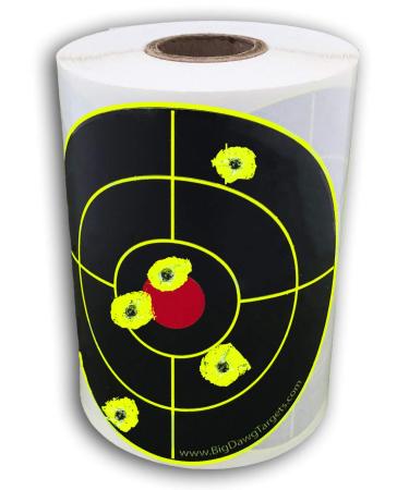 Big Dawg Targets 200 Target Roll - 4" Inch Adhesive Splatter Target