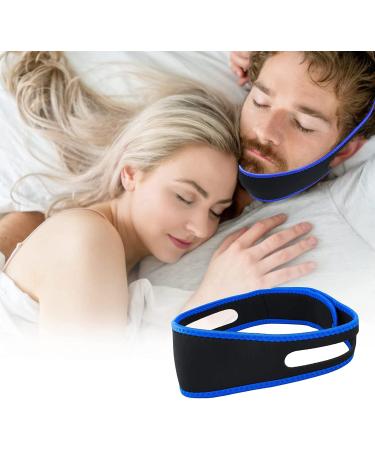 Anti Snoring Chin Strap Anti Snoring Devices Stop Snoring Chin Strap for Cpap Users Adjustable Anti Snore Reduction Device for Sleeping Better Breathable Sleep Aid with Anti Snoring Devices