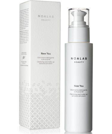 Noalab New You Face and Eye Cleansing and Makeup Remover with Hyaluronic Acid Vitamin C Vitamin E Plant Oils and Gentle Surfactants Hydrates Cleanses Nourishes the Skin Cleansing and Cleansing