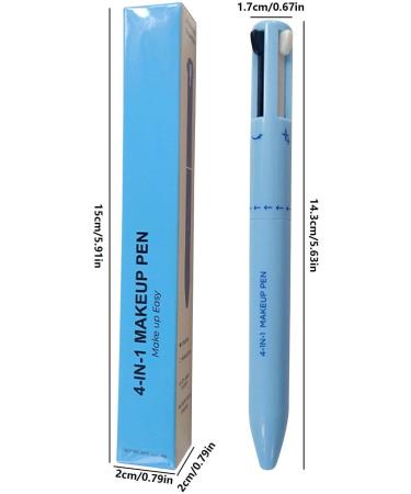  Duqulle 4-in-1 Makeup - Travel Makeup Pencil - Waterproof Travel Makeup Pencil 4-in-1 Color Pen Set Eyeliner Eyebrow Pencil Lip Pencil and Duquelle - Buy Online on GoSupps.com