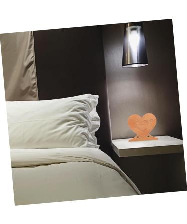 HOMSFOU 2 Pcs Wooden Heart Patchwork Country Home Decor Blank Puzzles to Draw on Wedding Decor Puzzle Board Wedding Wooden Heart Puzzle Heart Puzzle Wall Decor Wooden Adornment 3d The Sign As Shownx2pcs 16.6x15cmx2pcs - Buy Online on GoSupps.com
