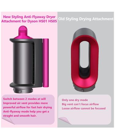 Smoothing Dryer Attachment for Dyson Airwrap - Anti-Flyaways Styling, Faster Drying | Compatible with Dyson Airwrap Styler HS01 HS05 | Purple - Buy Online on GoSupps.com