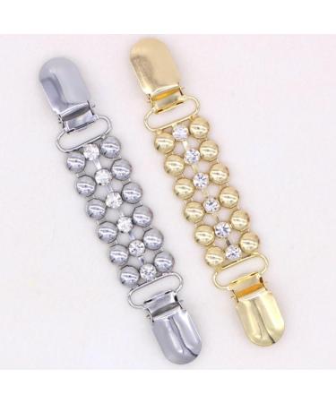 Bodhi200 Sweater Collar Clips | Silver Brooch & Scarf Clips for Women | Cardigan Accessories - Buy Online on GoSupps.com