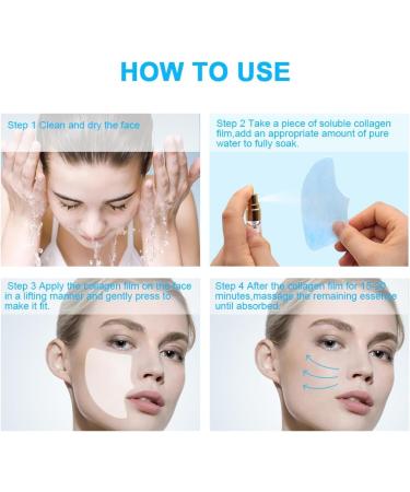 HASAIKA Soluble Collagen Film Collagen Care Film Melting Collagen Box Collagen Supplement Film for Deep Moisturizing and Anti-Wrinkle Absorbents - Buy Online on GoSupps.com