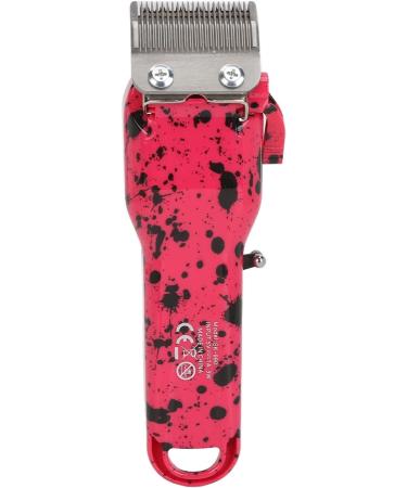 Transparent Mini Clipper - Ergonomic Digital Electric Clipper for Home Use (Red) | International Shipping Available - Buy Online on GoSupps.com