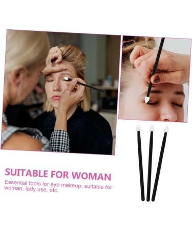 Baluue 3pcs Makeup Brush Eye Shadow Brush for Makeup Eye Primer Brush Eyeshadow Sticks Black Aluminum - Buy Online on GoSupps.com