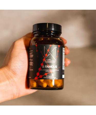DR. NIGMA B Famous High Potency Multi B Vitamin Complex with L-5-MTHF for Nervous System and Digestive Health and Glowing Skin - 60 Capsules - Buy Online on GoSupps.com