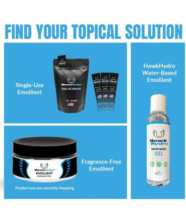 Buy Unscented Massage Cream Emollient - 24 Pack (8 Ounce) | Premium Quality Online Shipping Worldwide - Buy Online on GoSupps.com