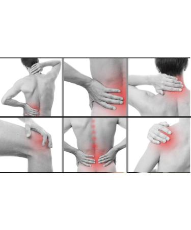 Harayaa 2x Deep Tissue Muscle Roller - Back Neck & Thigh Massage Relief for Stress & Soreness | International Shipping Available - Buy Online on GoSupps.com