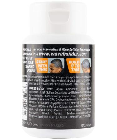Wavebuilder Wash in Waves Shampoo - Save Your Waves | Ultimate Hair Care - Buy Online on GoSupps.com