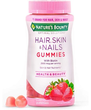 Nature's Bounty Hair Skin & Nails Gummies Value Size 180 Count
