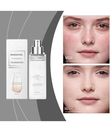 yybng Color Changing Liquid Foundation 30 ml Color Changing Liquid Foundation SPF 30 Moisturizing Natural Coverage Light for Daily Use - Buy Online on GoSupps.com