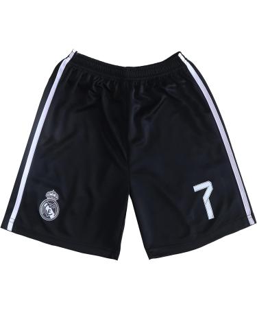 LeenBD Ronaldo #7 Madrid Black Dragoon Youth Soccer Jersey Kit - Black 26 - Buy Online on GoSupps.com