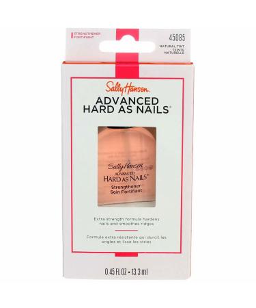 Sally Hansen Advanced Hard As Nails Natural Tint 0.45 Ounce (13.3ml) (2 Pack) - Buy Online on GoSupps.com