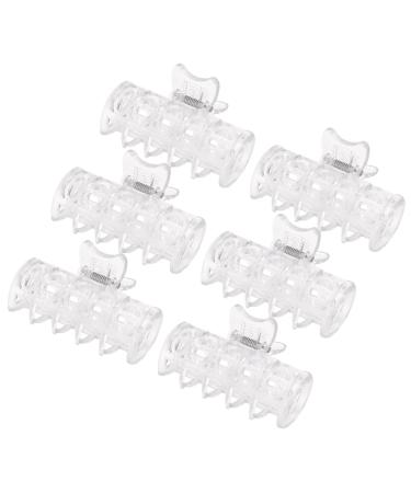 Crystal Clear Hair Claw Clips (2.9)  Plastic Hair Clips for Thin Hair No-Slip Hair Clip Hair Styling for Women Girl Fine Thick Hair - Hair Grip Accessories