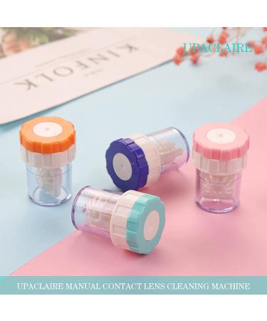 2 PCS Contact Lens Cleaner Machines - UpaClaire Daily Vision Care - Manual Plastic Contact Lens Washer - Buy Online on GoSupps.com