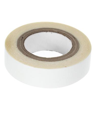 FRCOLOR 1 Roll Wig Film Wig Adhesive Hair Tape for Wigs Lace Wig Glue Wig Tape Ultra Hold Lace Tape for Wigs Scalp Tape for Wigs Hair Glue for Lace Wigs Hair Extension Tape Tissue White 4.70X4.70X1.30CM White