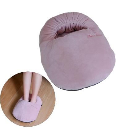 Harayaa Foot Warmer Cover with Zipper - Soft Washable Hot Water Bag Cover for Outdoor Fishing Hiking & Cozy Living Room - Pink - Buy Online on GoSupps.com