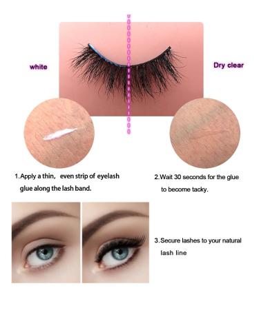 Custom Lash Glue - Super Strong Hold & Waterproof False Eyelash Adhesive for Best Strip Lashes - Shop Now - Buy Online on GoSupps.com