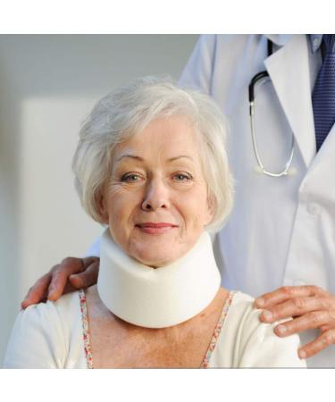 Soft Foam Cervical Collar - Adjustable Neck Support Brace for Pain Relief | Ideal for Sleep | Small Size - Buy Online on GoSupps.com