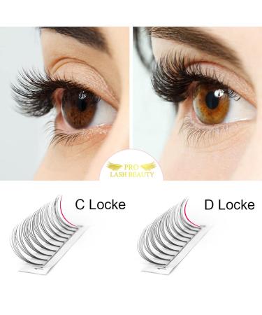 Buy 5D-C-07-9 Short Stem Eyelash Extensions | Volume 0.07 C Curl | 12 Finished Compartments (Pack of 1) - International Shipping Available - Buy Online on GoSupps.com