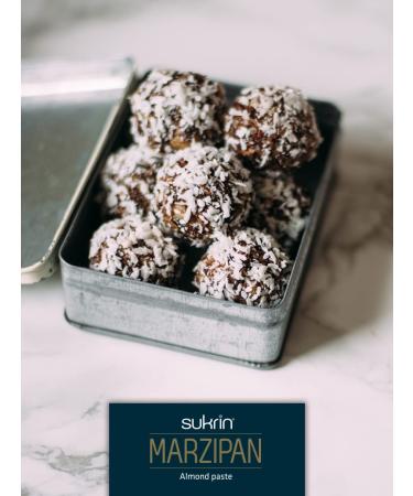 Sukrin Marzipan 200g - Premium Sugar-Free Almond Delight for Baking & Snacking | Buy Internationally - Buy Online on GoSupps.com