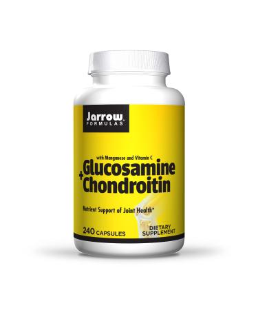Jarrow Formulas Glucosamine + Chondroitin 240 Capsules